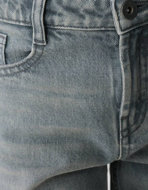 Straight Fit Jeans Grijs SHOEBY BOYS