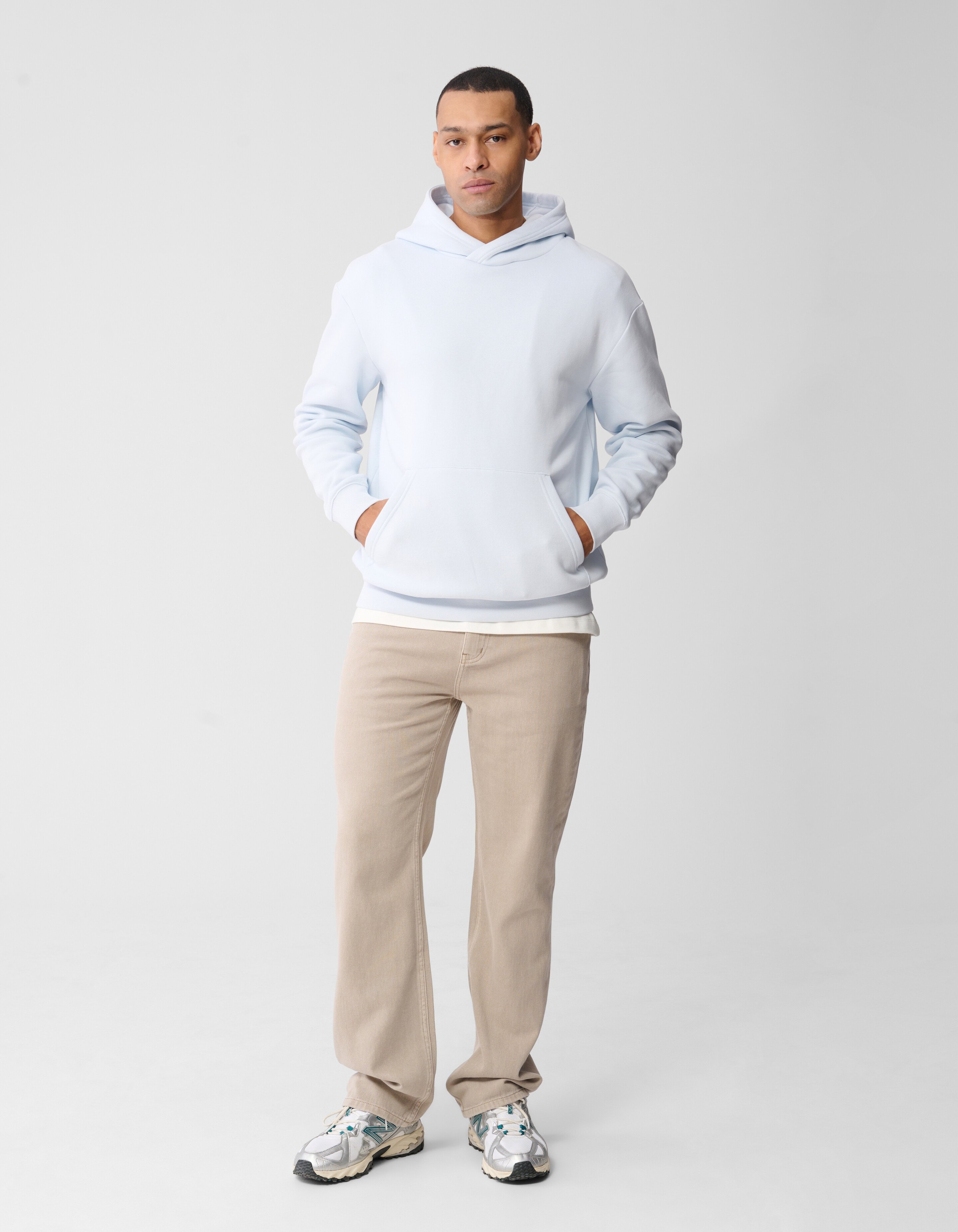 Sweat Hoodie Lichtblauw SHOEBY MEN