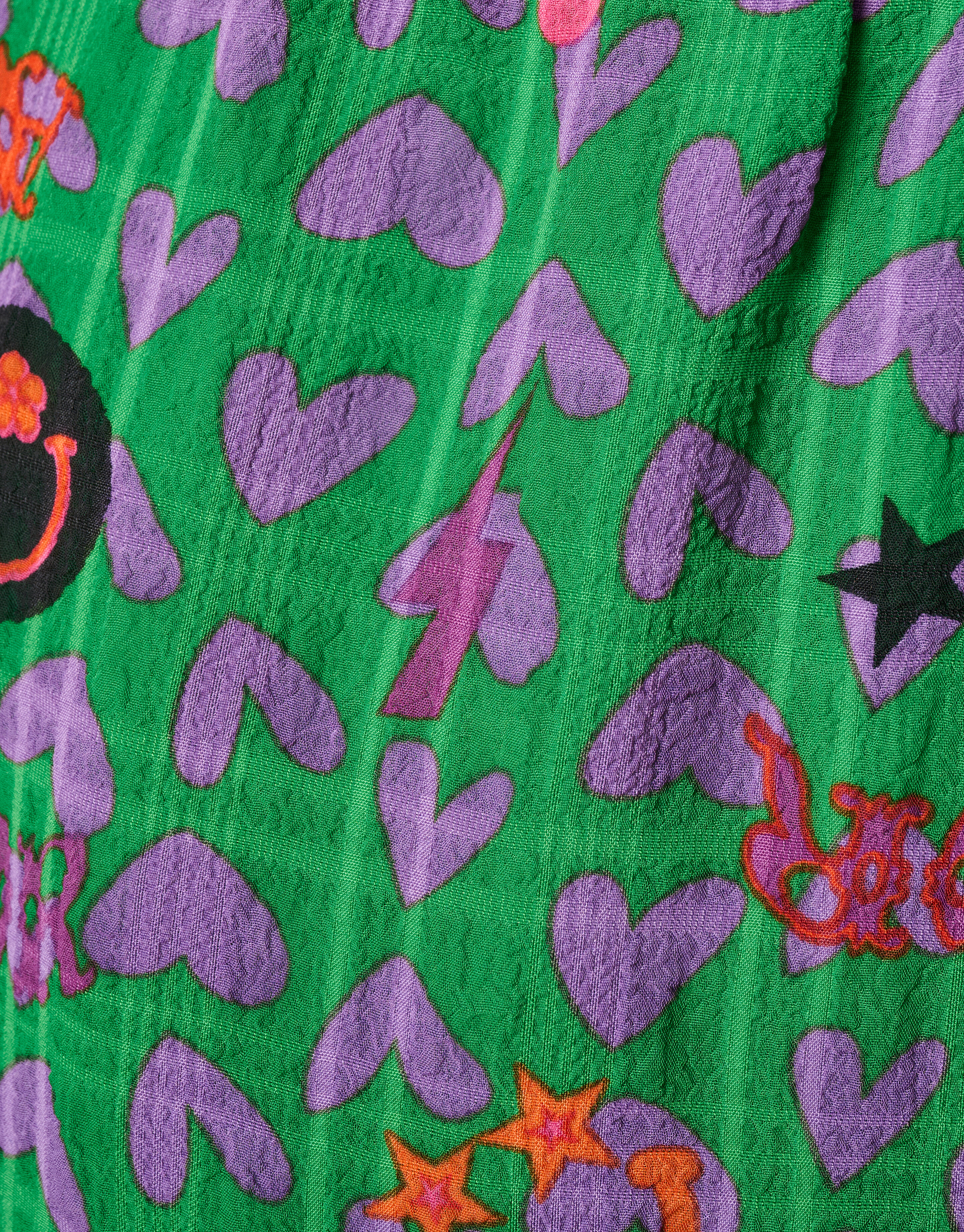 Printed Rok Groen SHOEBY GIRLS