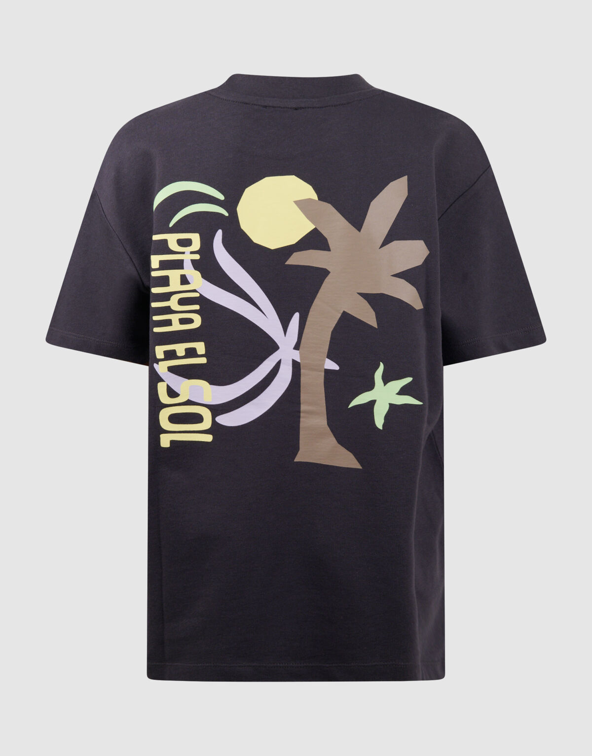 Playa Artwork T-shirt Donkergrijs SHOEBY BOYS