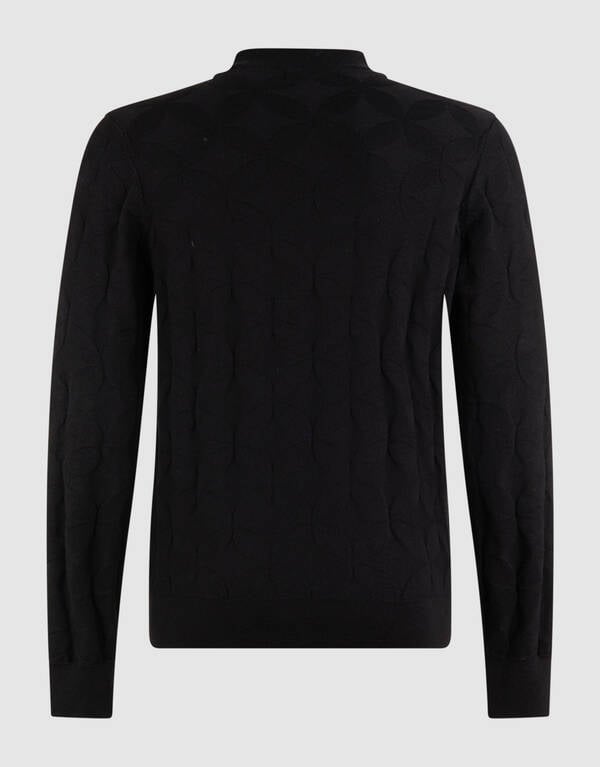 Sparkle Gebreide Trui Zwart SHOEBY MEN