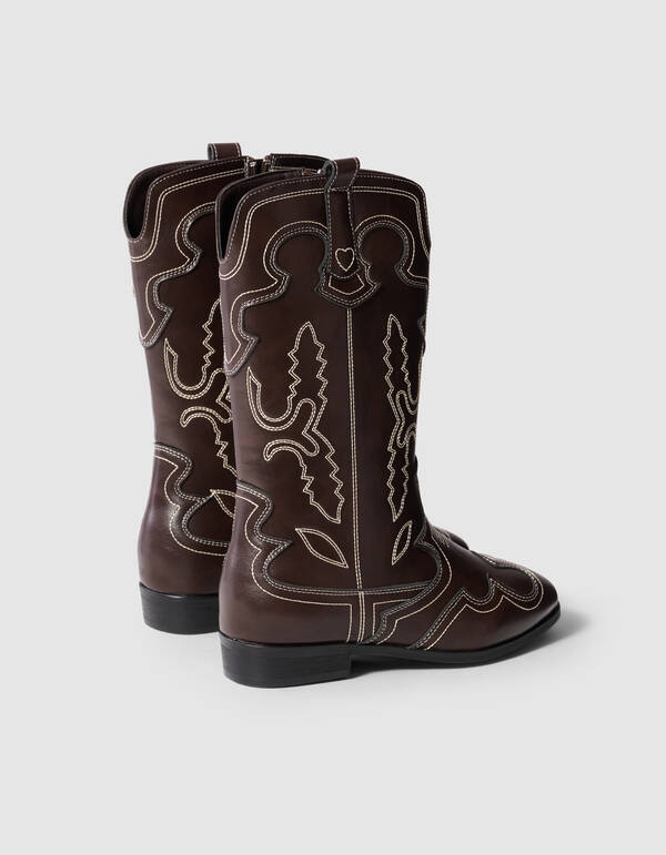 Heart Buckle Laarzen Bruin SHOEBY SHOES