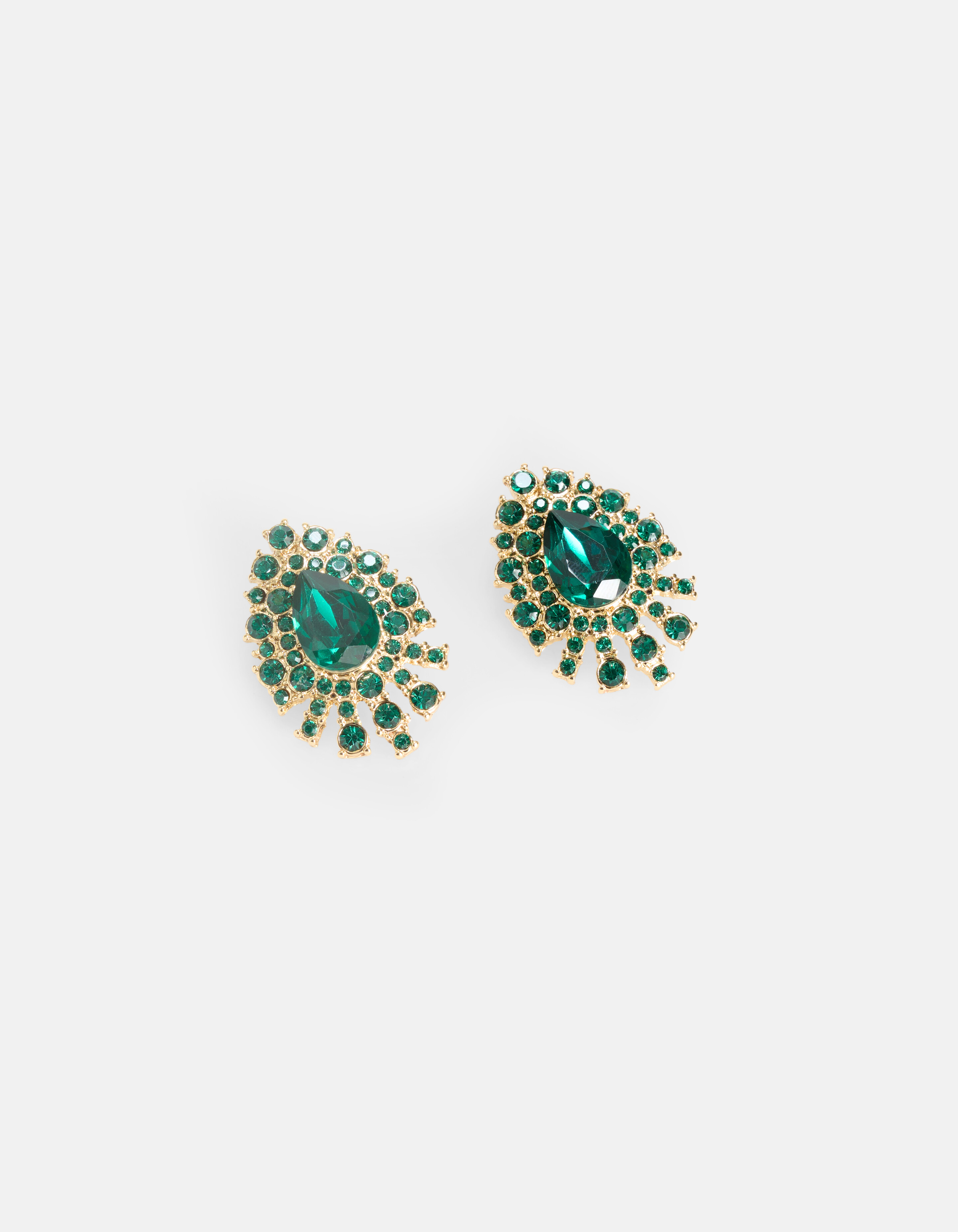 Vintage Green Oorbellen SHOEBY ACCESSOIRES