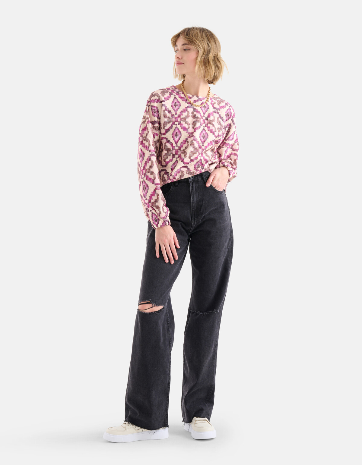 Coco Ikat Pullover SHOEBY WOMEN