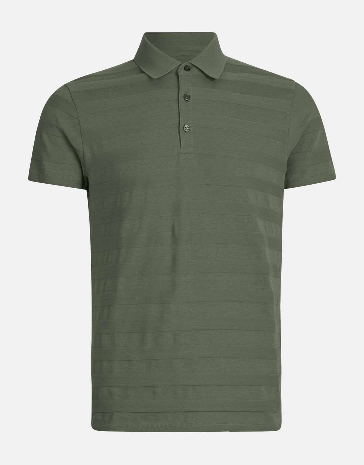 Structuur Polo Donkergroen SHOEBY MEN