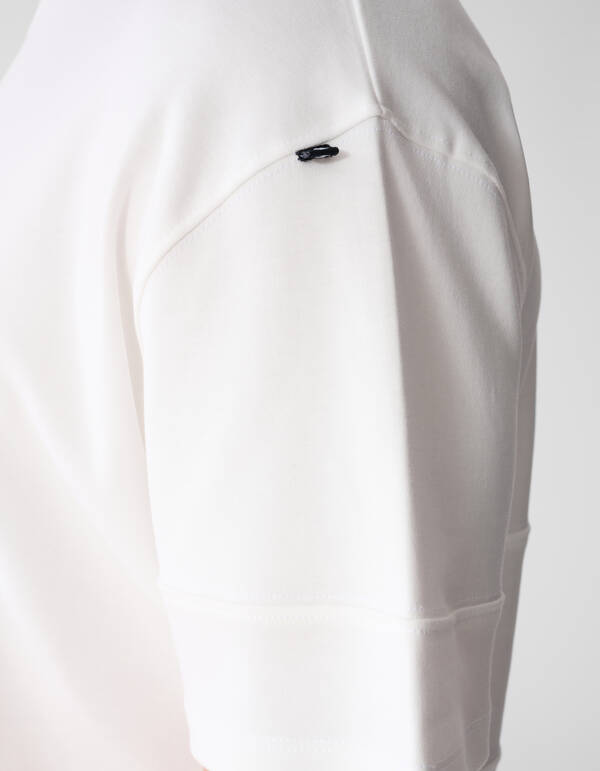 Minimalistisch T-shirt Wit SHOEBY MEN