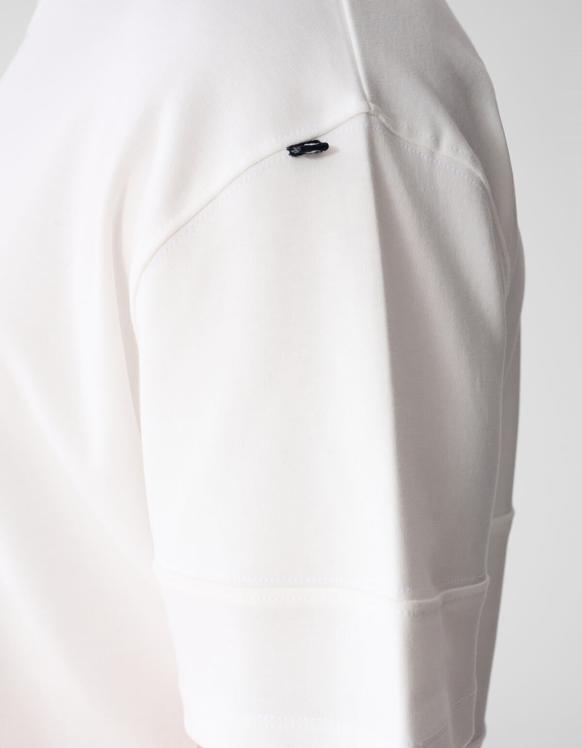 Minimalistisch T-shirt Wit SHOEBY MEN