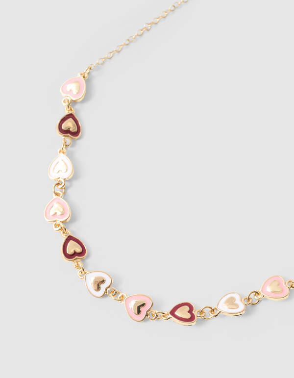 Heart Ketting Goud SHOEBY ACCESSOIRES