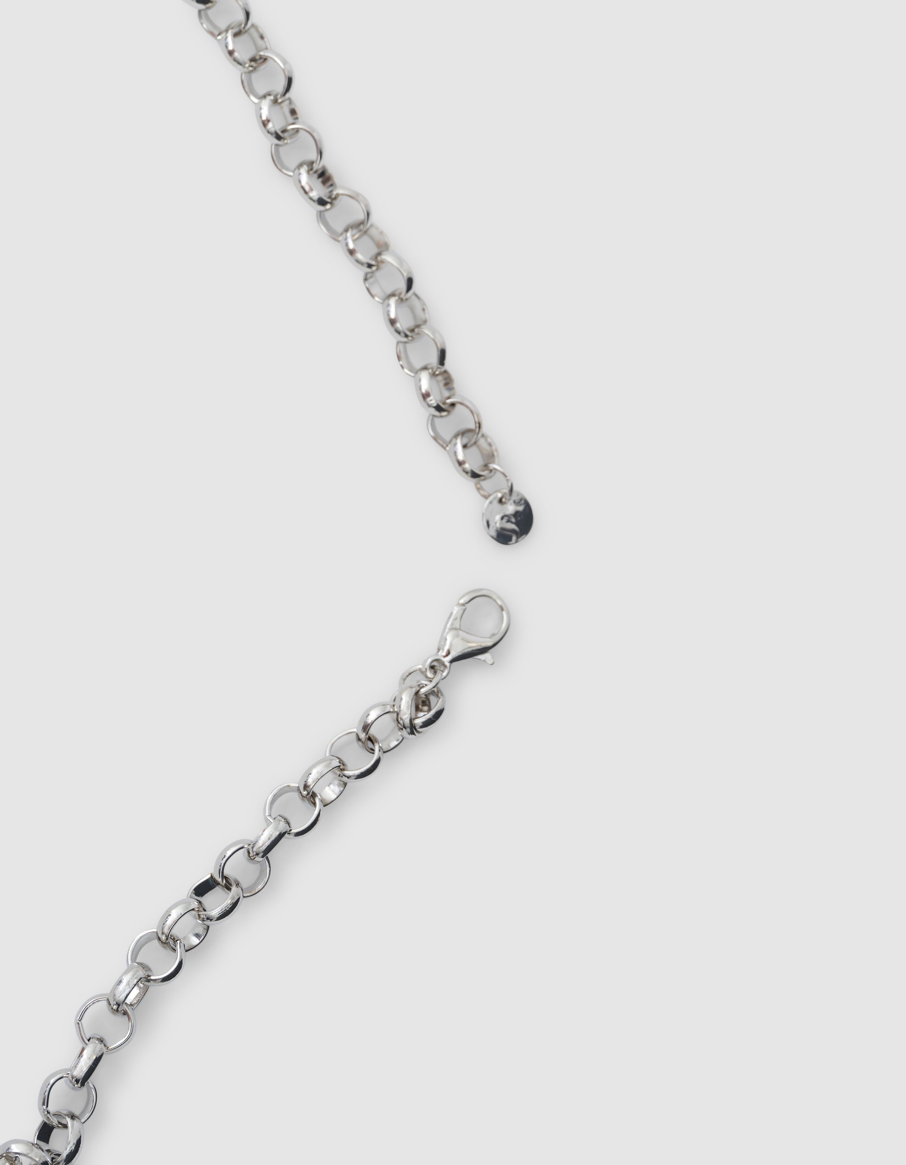 Vintage Heart Chain Riem Zilver SHOEBY ACCESSOIRES