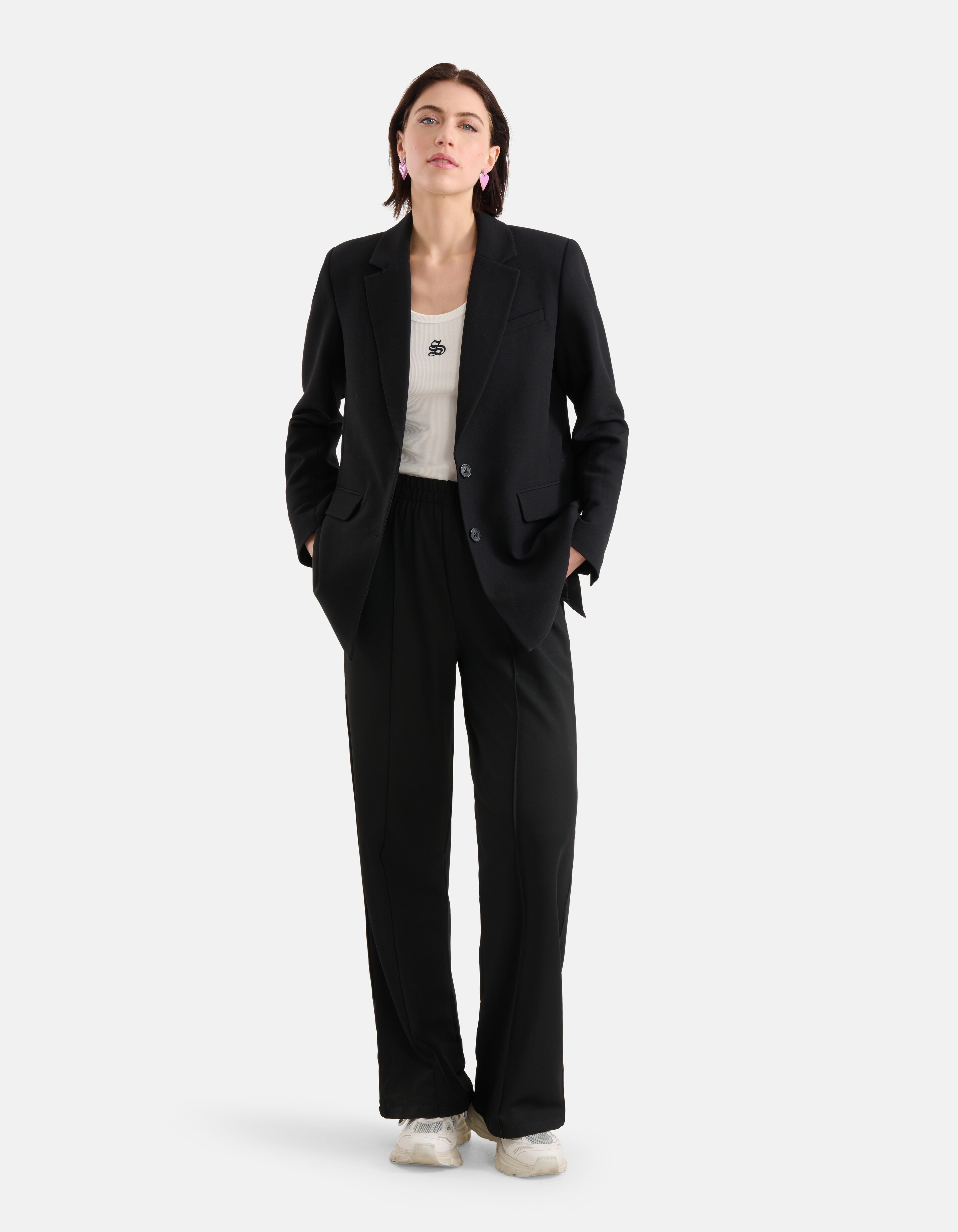 Basis Blazer Zwart SHOEBY WOMEN
