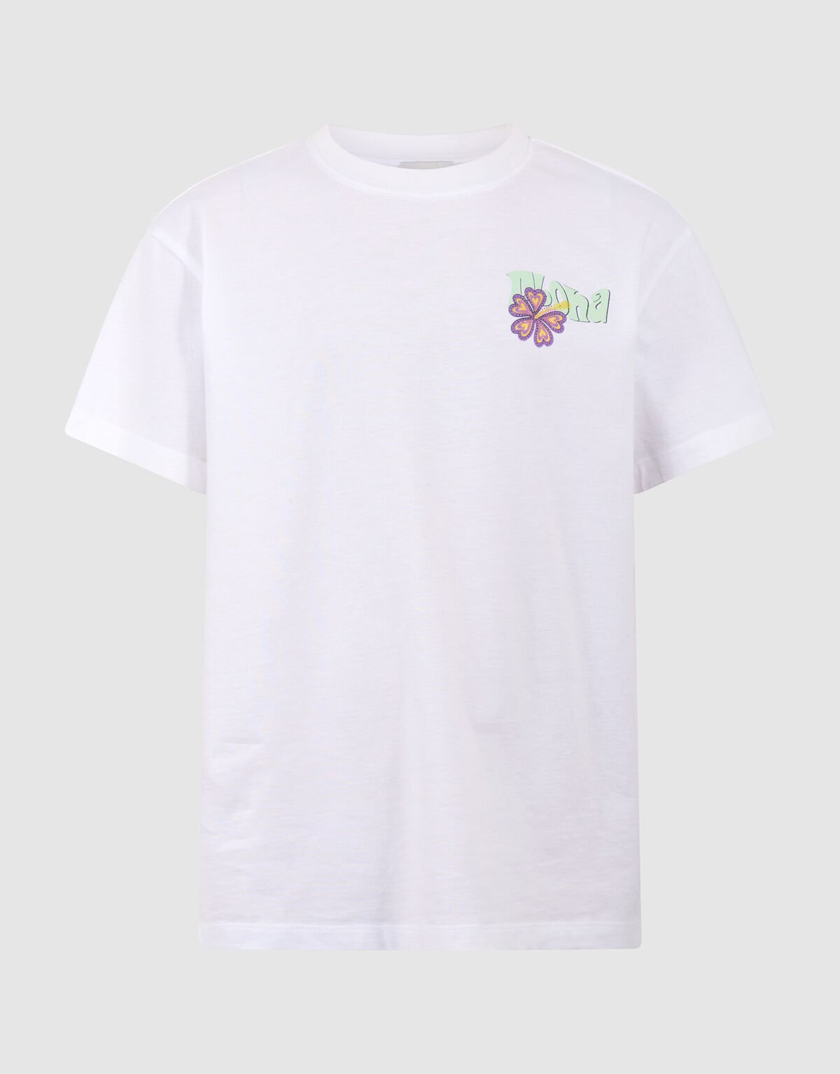 Aloha Artwork T-shirt Wit SHOEBY GIRLS