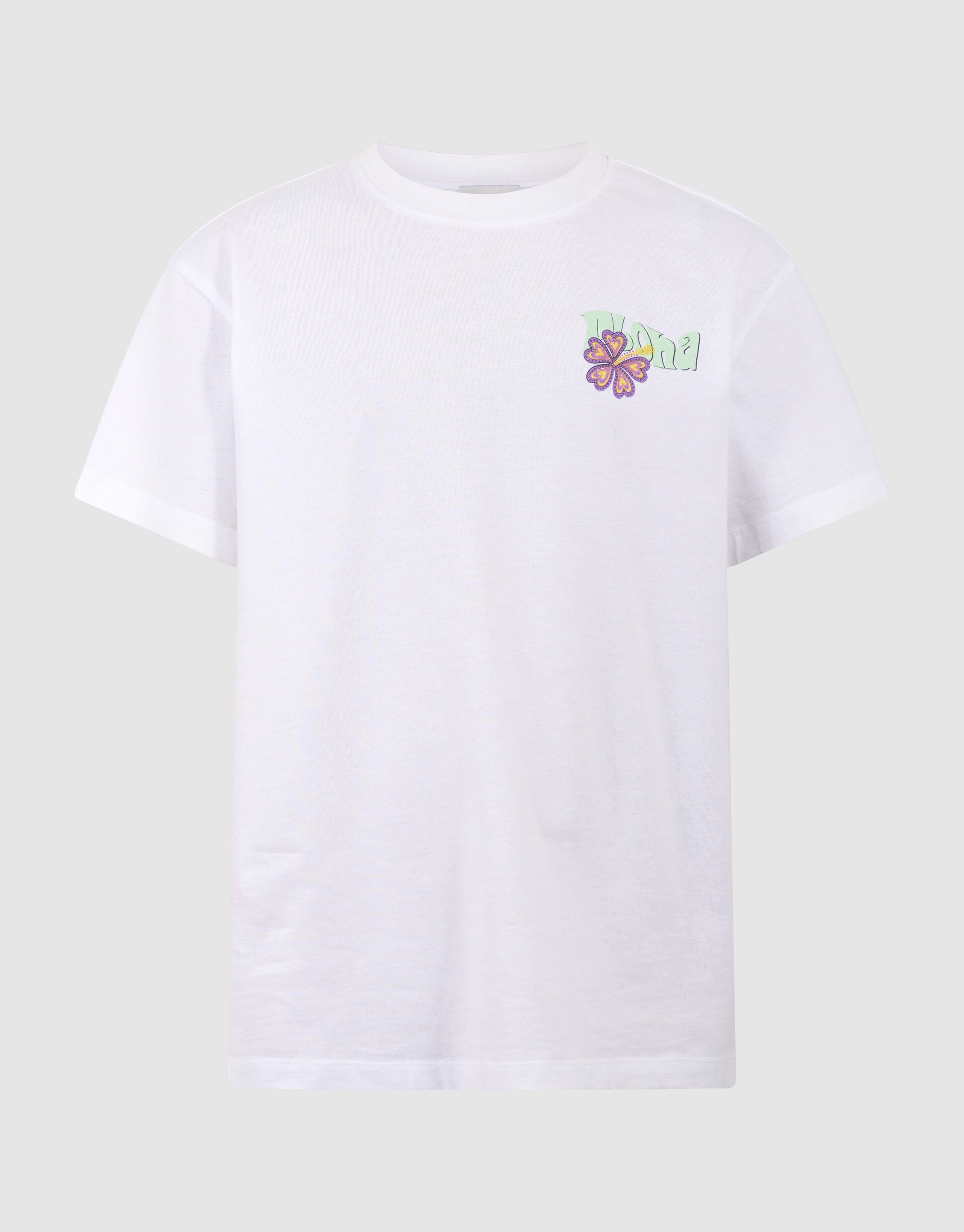 Aloha Artwork T-shirt Wit SHOEBY GIRLS