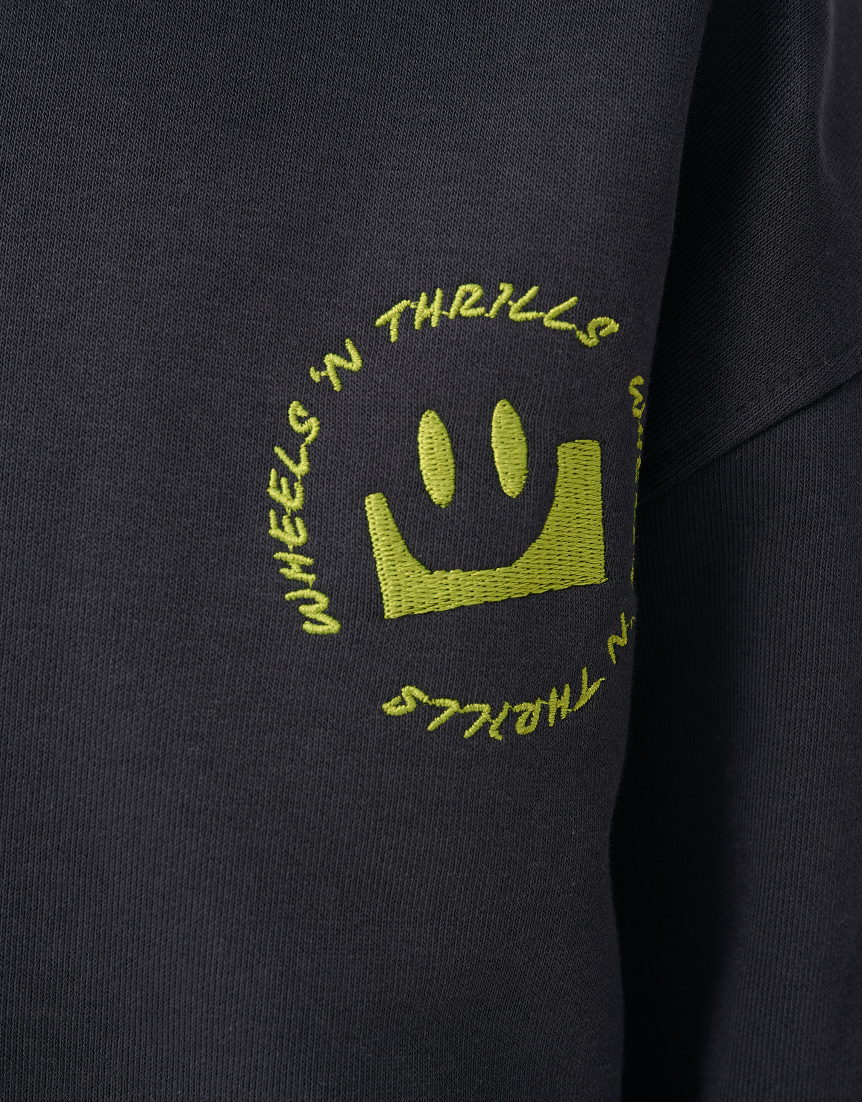 Artwork Sweater Donkergrijs SHOEBY BOYS