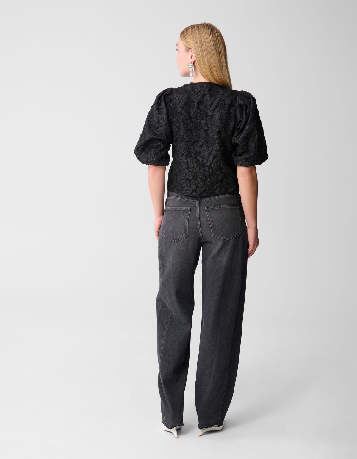 Puff Jacquard Jack Zwart SHOEBY WOMEN