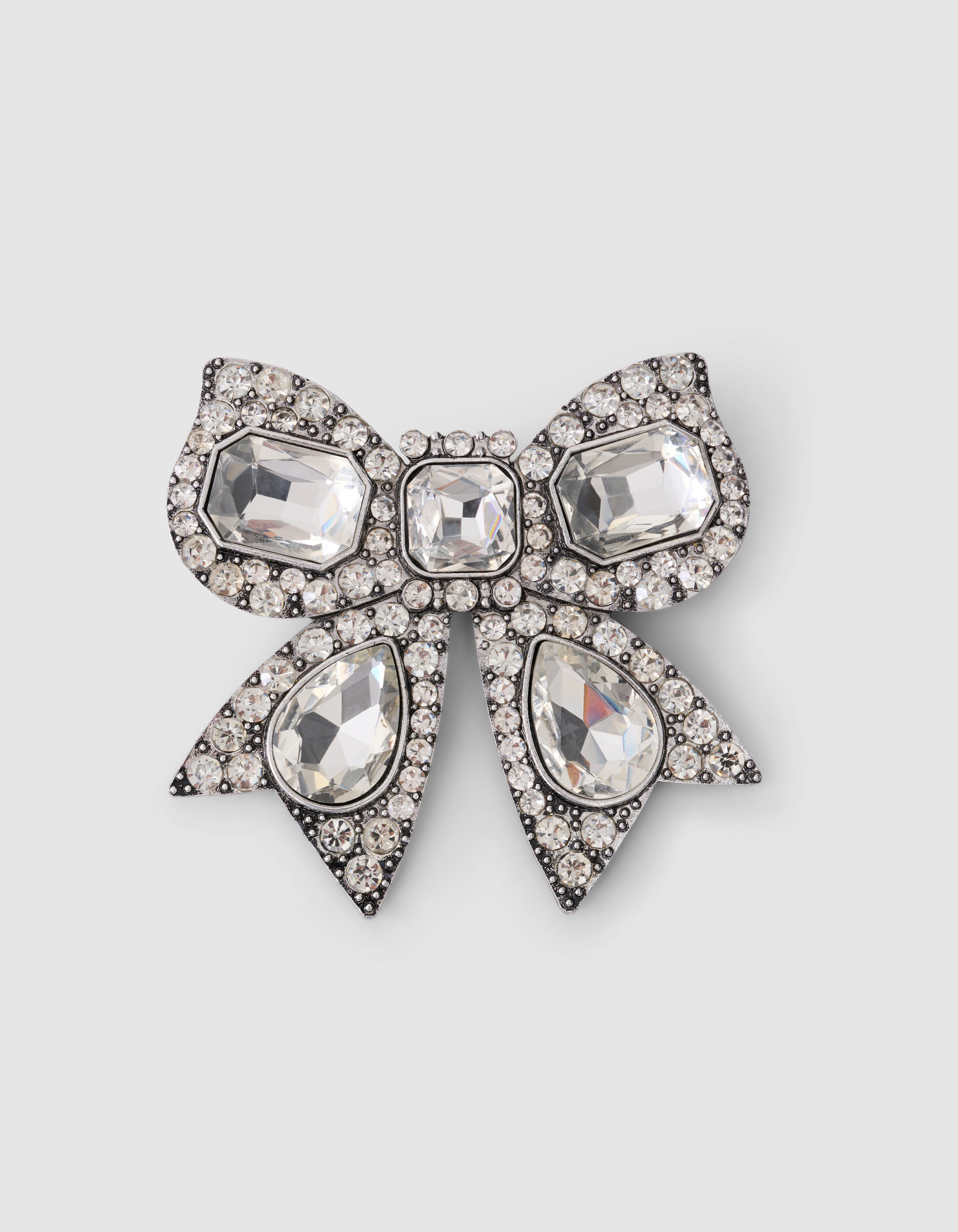 Strik Broche Zilver By Fred SHOEBY ACCESSOIRES