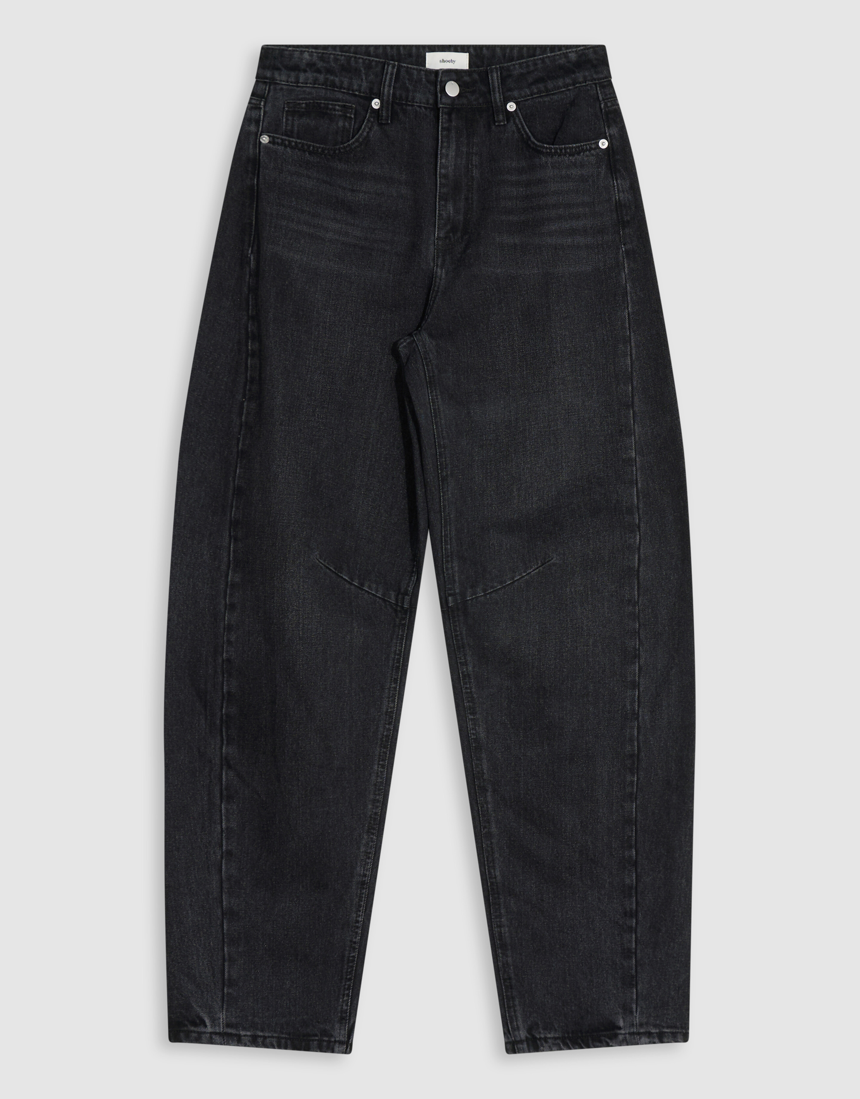 Sculpted Barrel Fit Jeans Zwart SHOEBY WOMEN