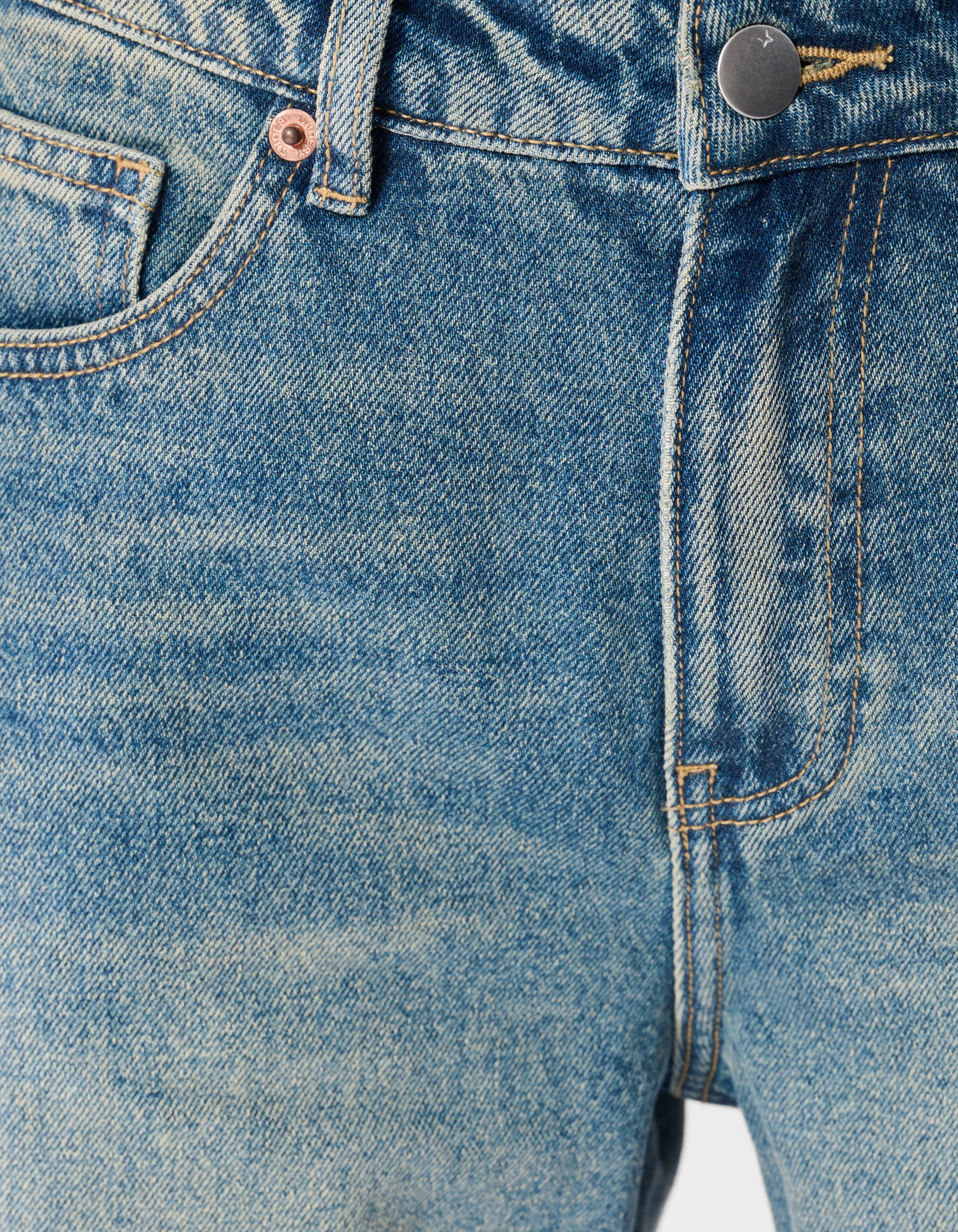 Baggy Fit Tinted Jeans Donkerblauw SHOEBY WOMEN