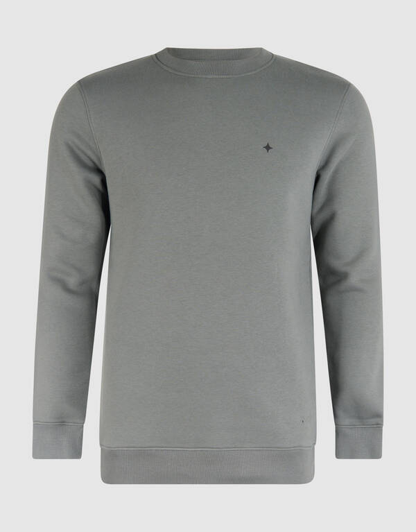 Sparkle Sweater Donkergroen SHOEBY MEN