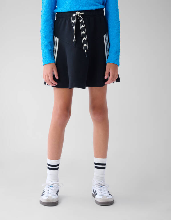 Sporty Tape Rok Zwart SHOEBY GIRLS