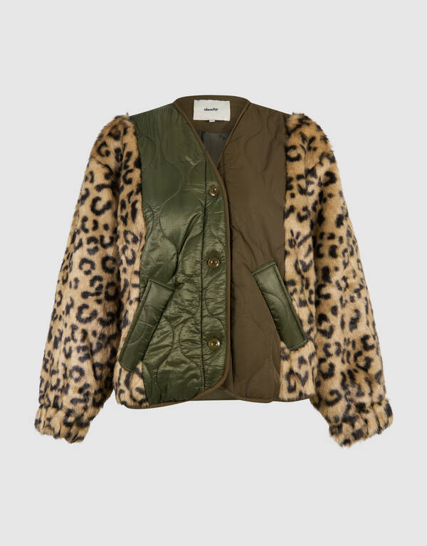 Multi Mix Leopard Jack Donkergroen SHOEBY WOMEN