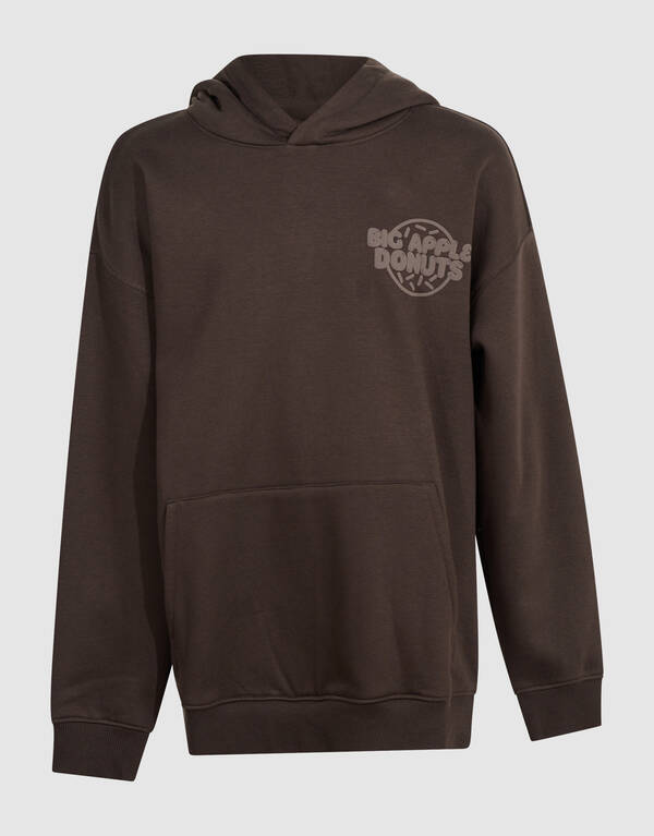 Donut Hoodie Donkerbruin SHOEBY BOYS