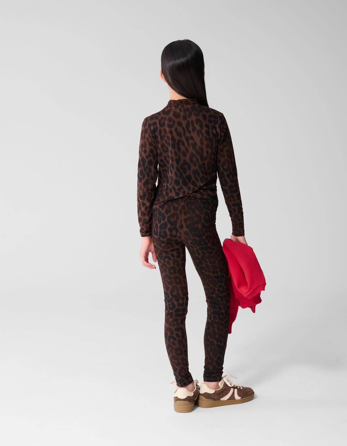 Leopard Longsleeve Bruin SHOEBY GIRLS