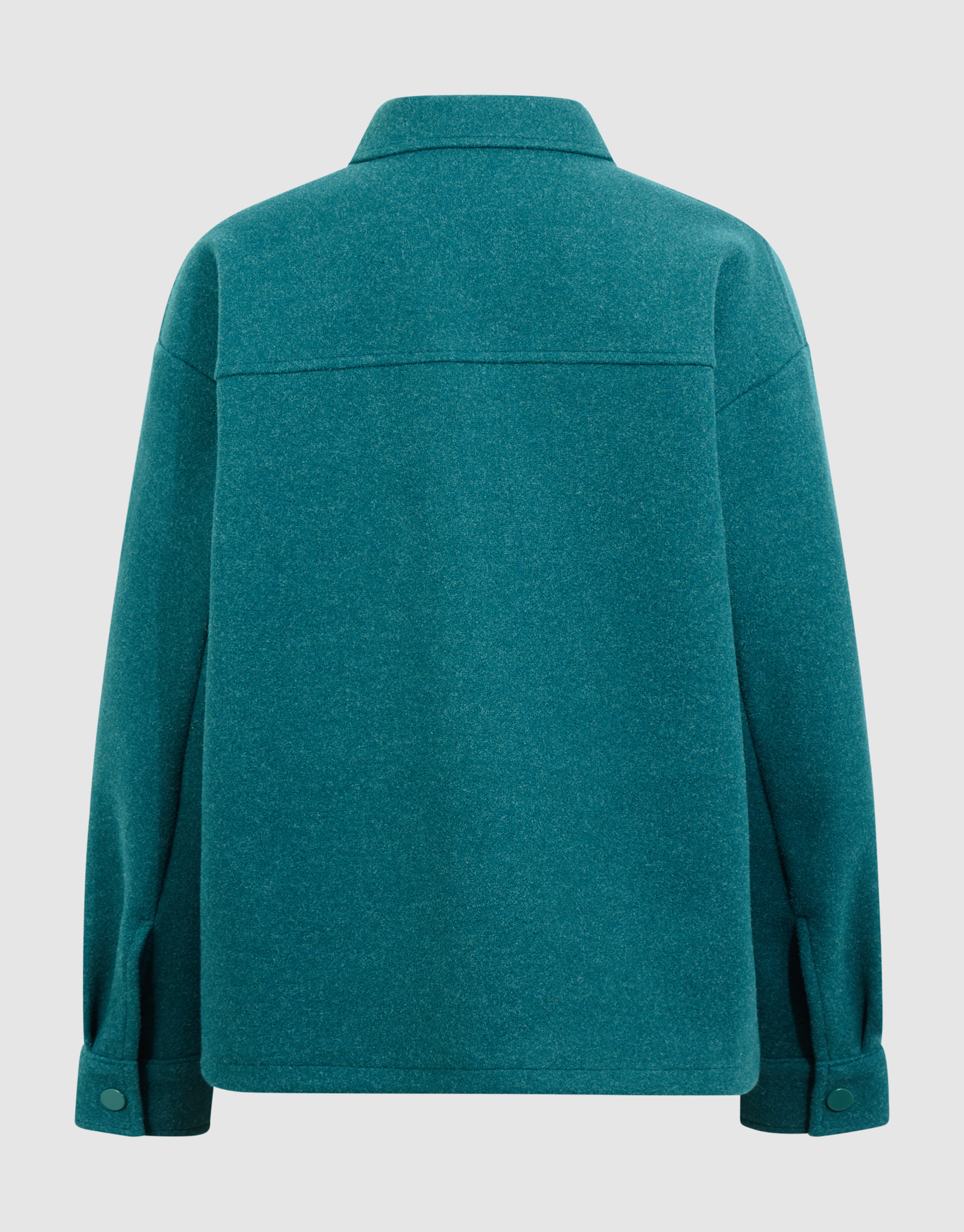 Felt Overhemd Donkergroen SHOEBY BOYS
