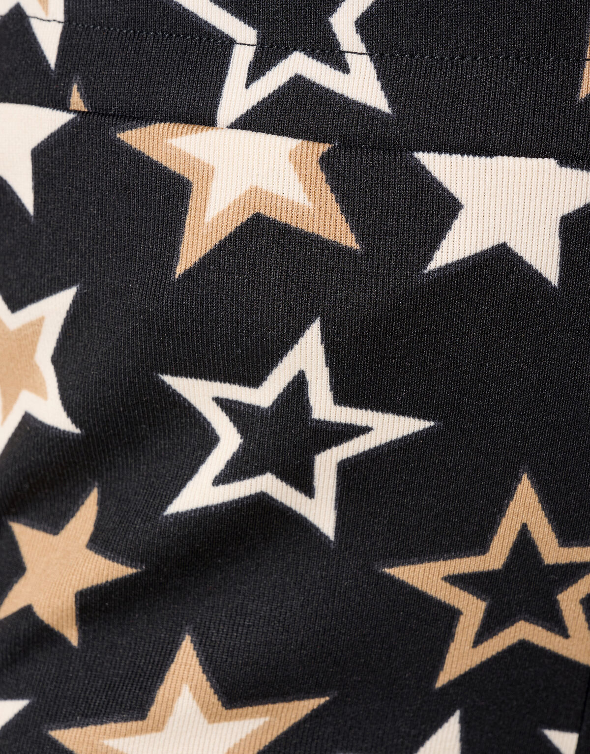 Printed Flared Legging Zwart SHOEBY GIRLS