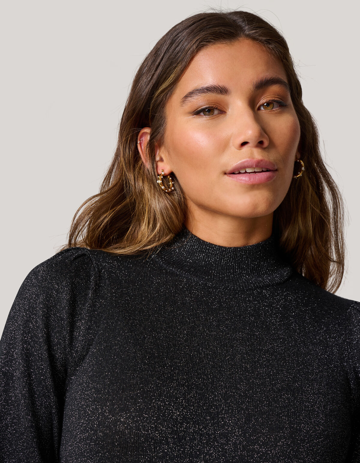 Glitter Trui Zwart SHOEBY WOMEN