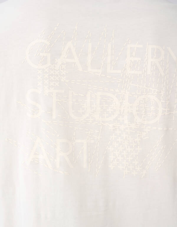 Gallery Artwork T-shirt Gebroken Wit SHOEBY MEN