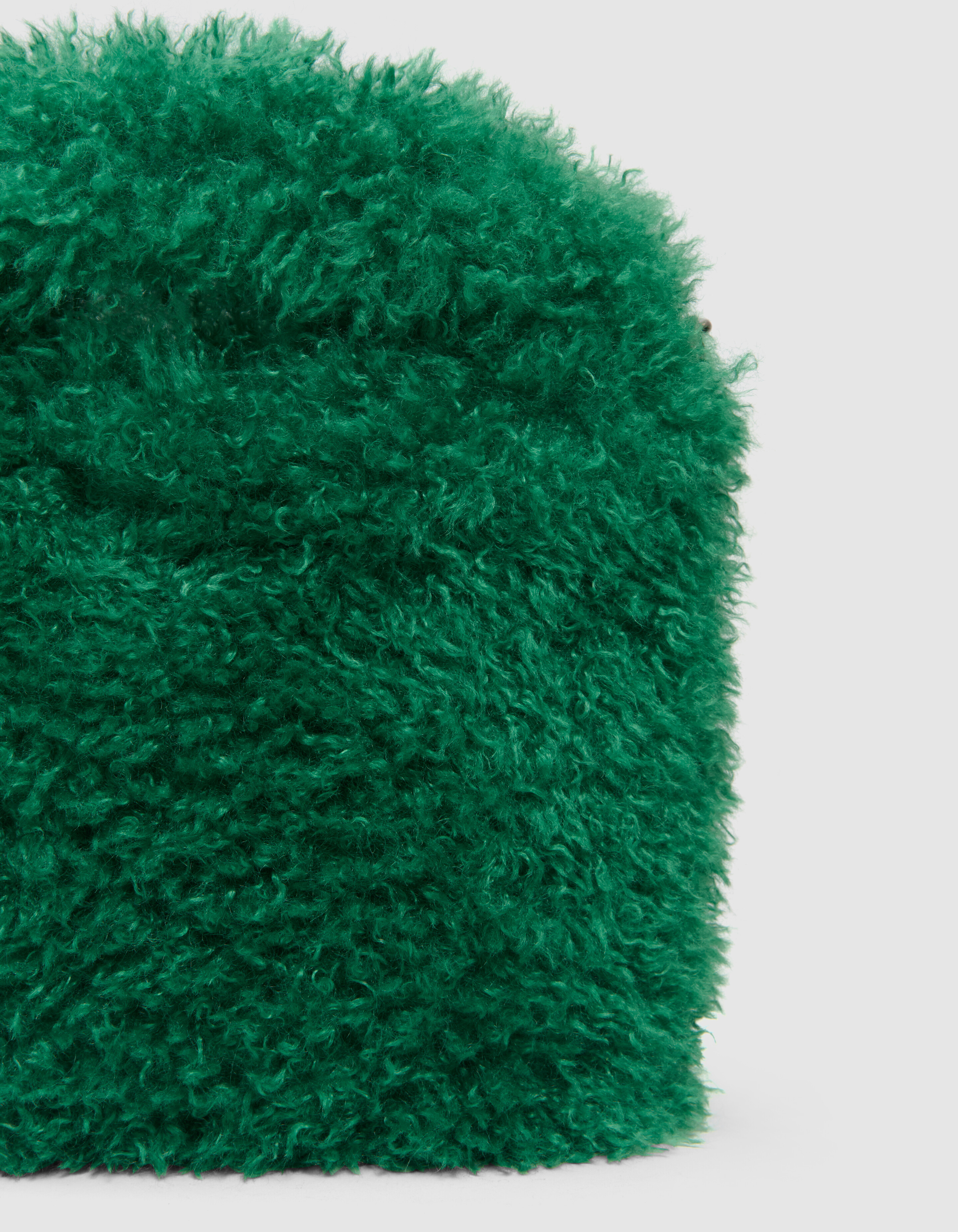 Fluffy Fur Tas Donkergroen SHOEBY ACCESSOIRES