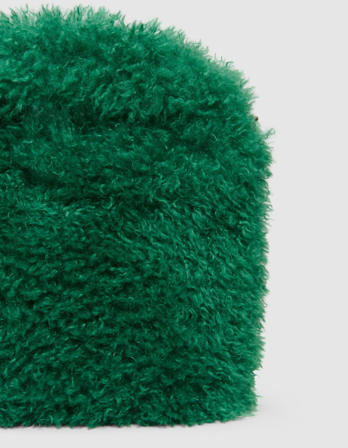 Fluffy Fur Tas Donkergroen SHOEBY ACCESSOIRES