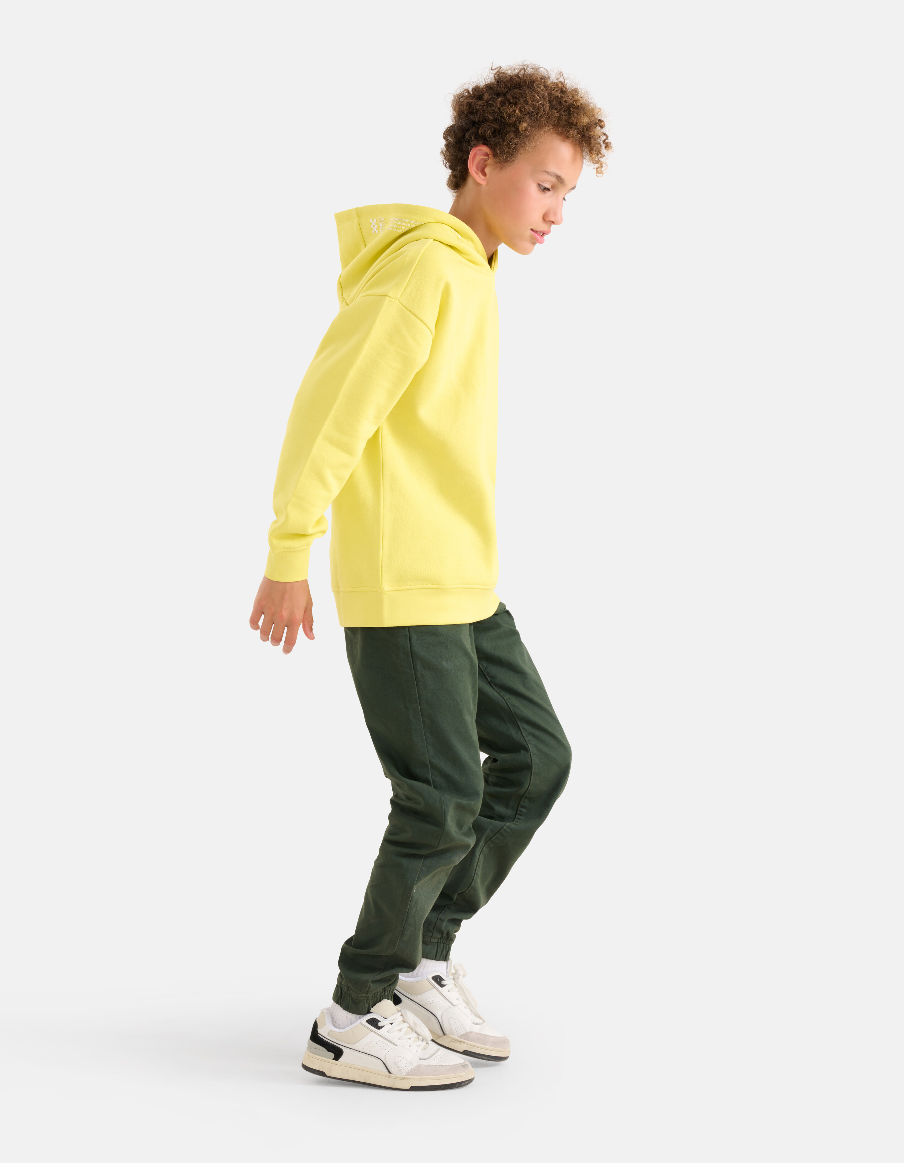 Casual Twill Broek Donkergroen SHOEBY BOYS