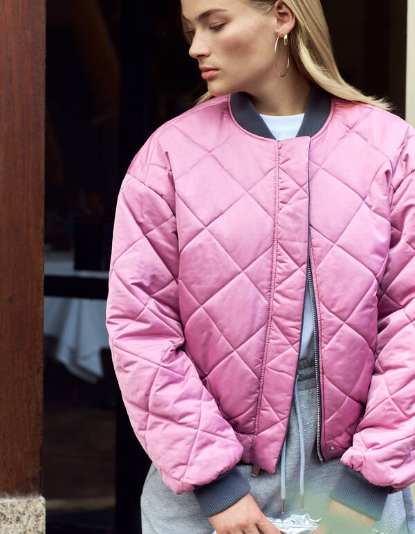 Reversible Bomber Jack Grijs By Fred SHOEBY WOMEN