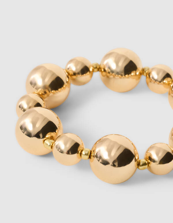 Beaded Armband Goud SHOEBY ACCESSOIRES