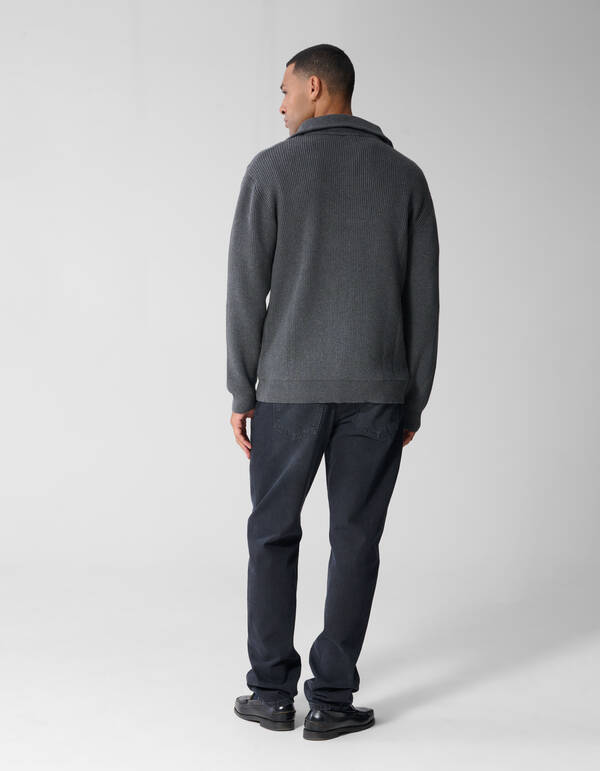 Relaxed Sailor Trui Grijs SHOEBY MEN