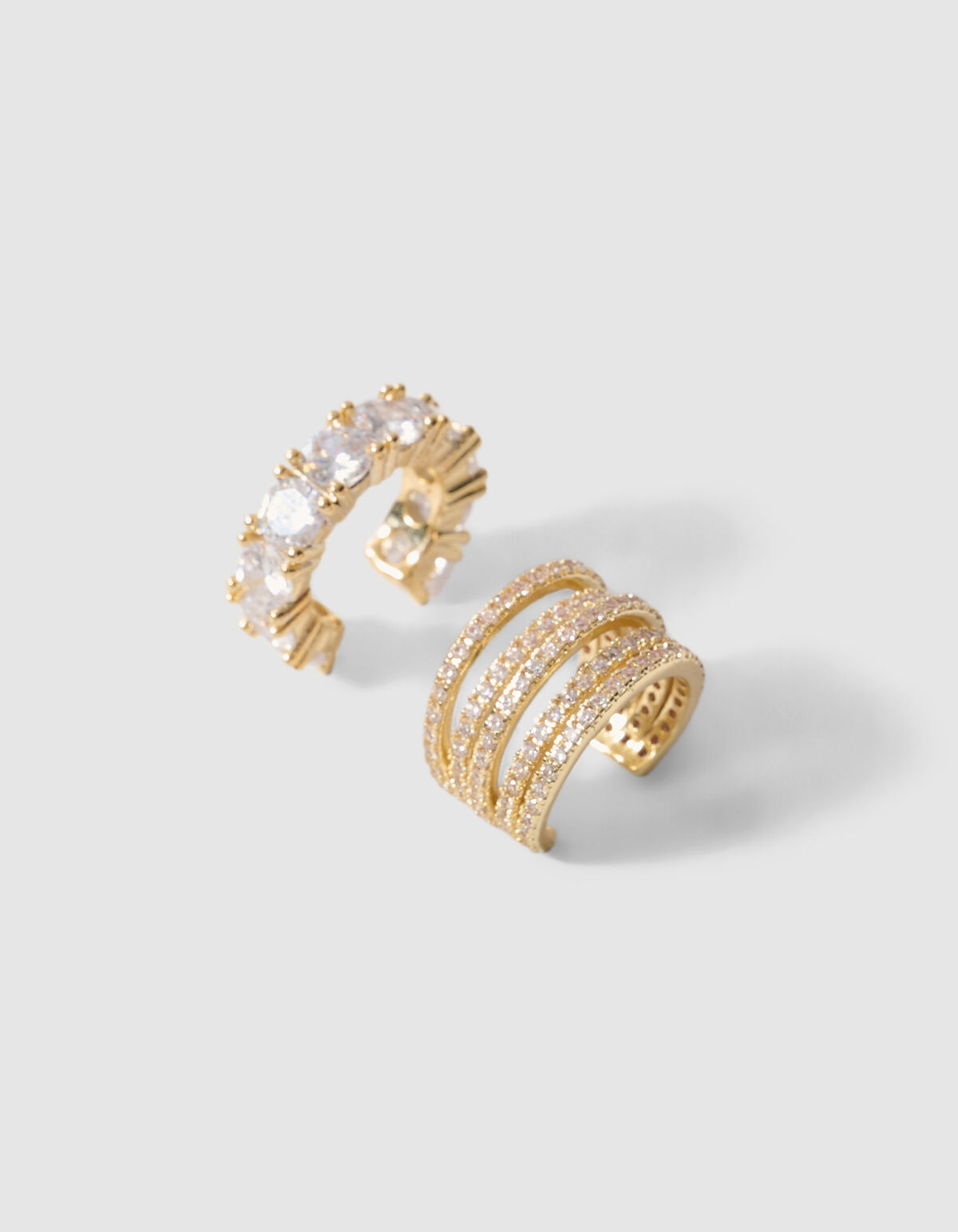 Strass Earcuff Set Goud SHOEBY ACCESSOIRES