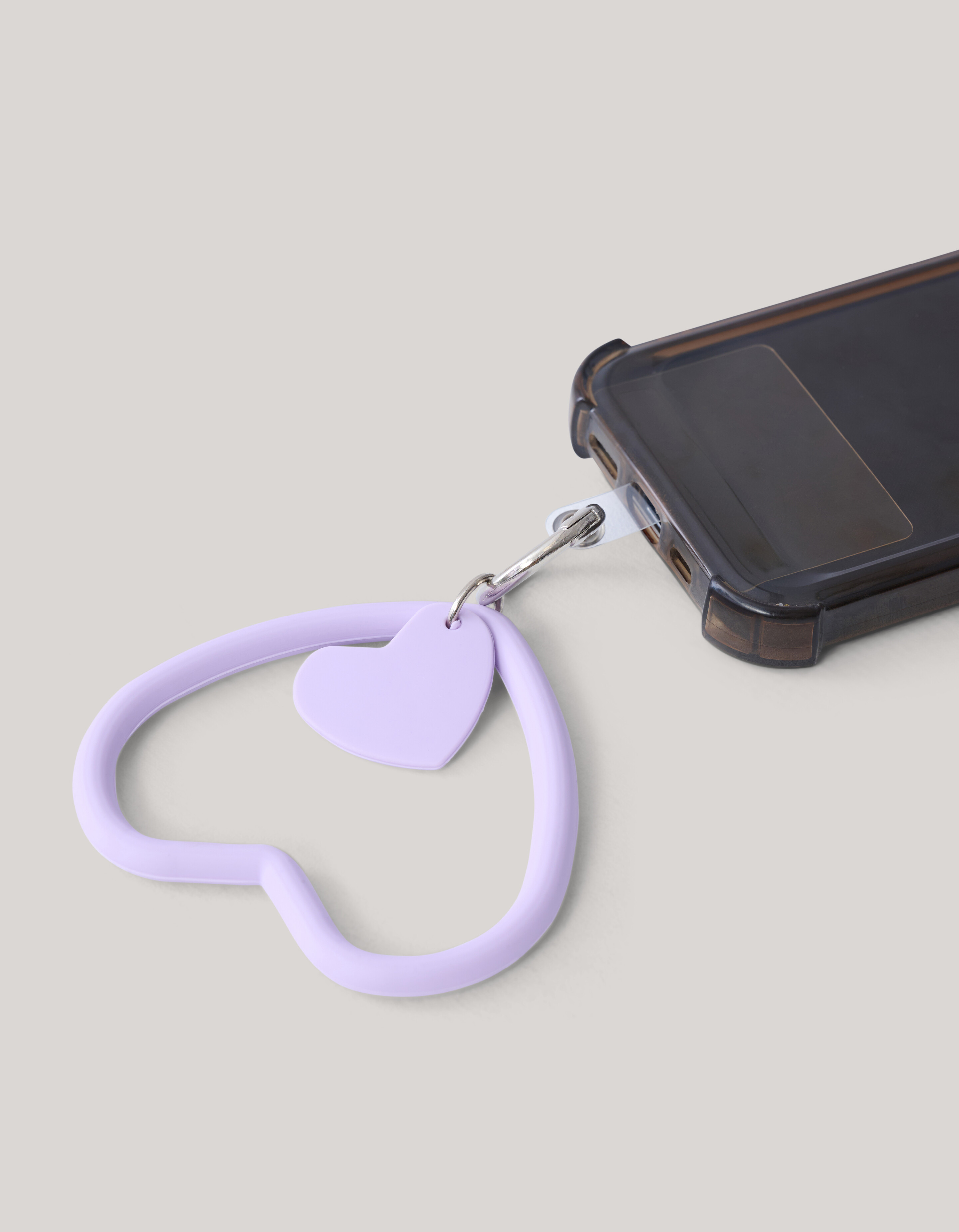 Hart Telefoonkoord Lichtpaars SHOEBY ACCESSOIRES