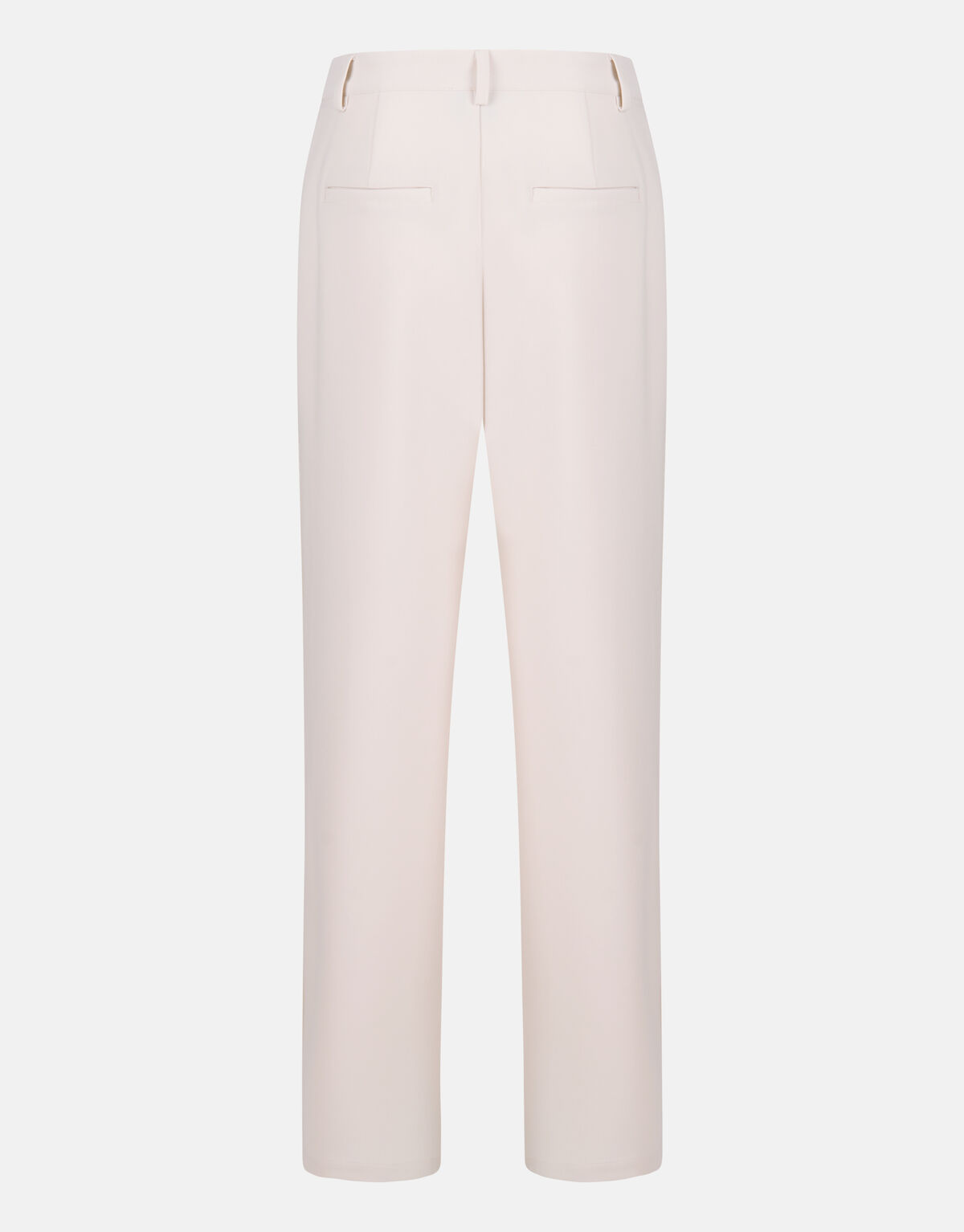 Wide Leg Stripe Pantalon Wit SHOEBY WOMEN