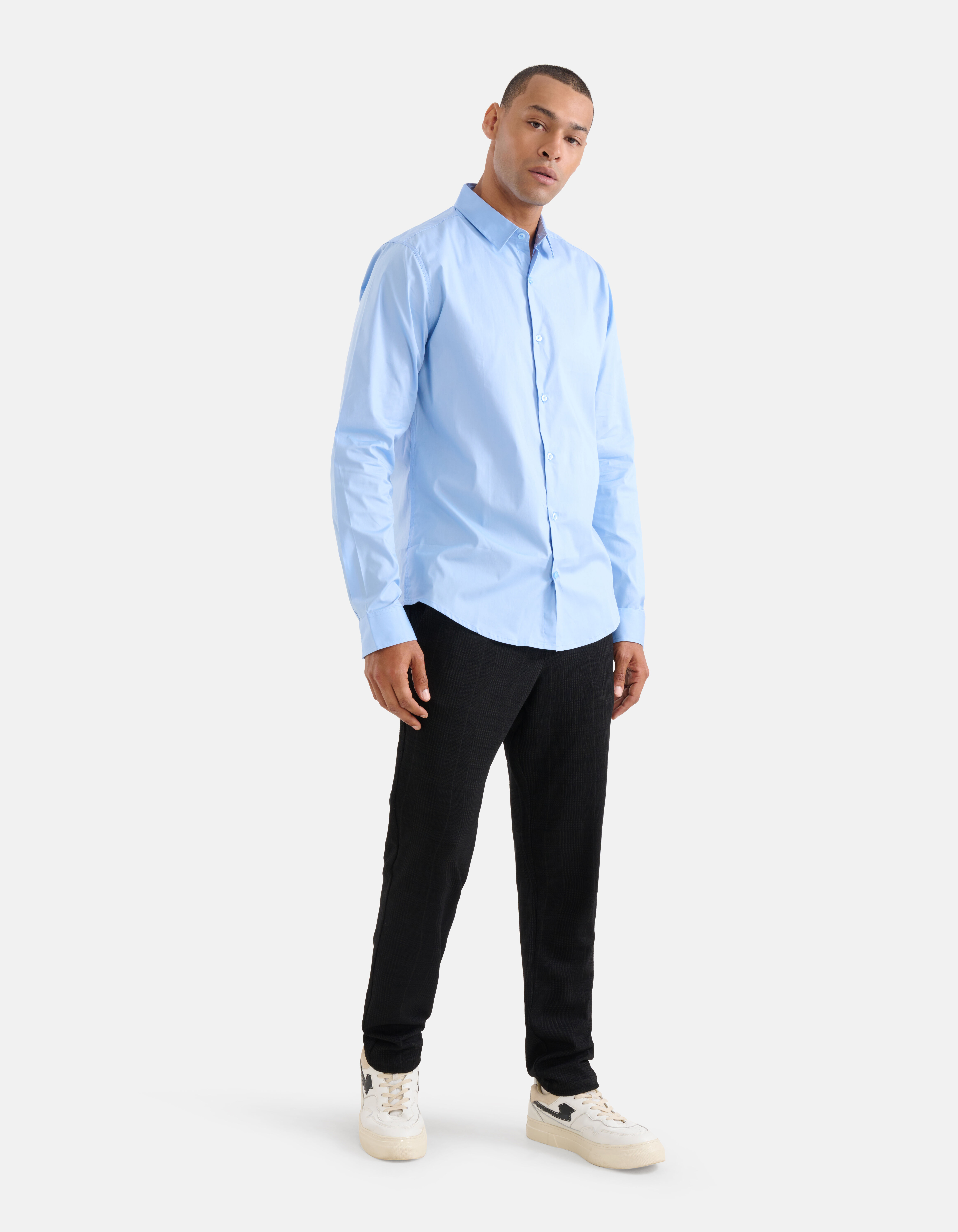 Overhemd lichtblauw best sale