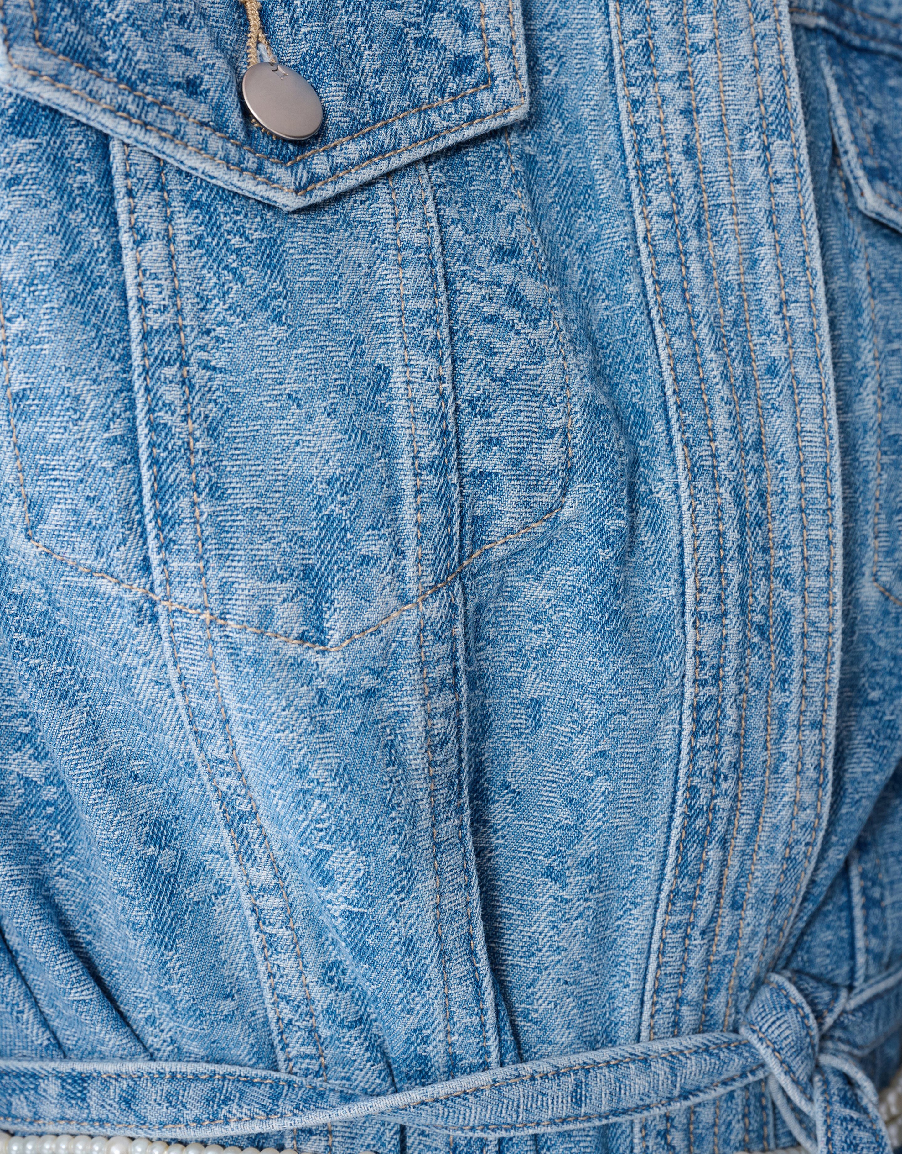 Jacquard Kimono Jack Blauw SHOEBY WOMEN