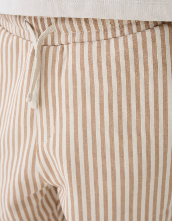 Striped Short Beige SHOEBY BOYS