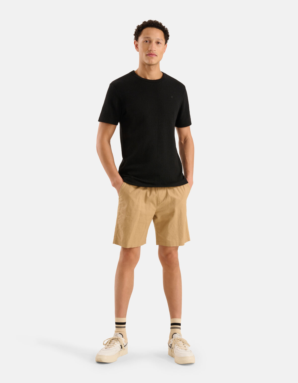 Boucle T-shirt Zwart SHOEBY MEN