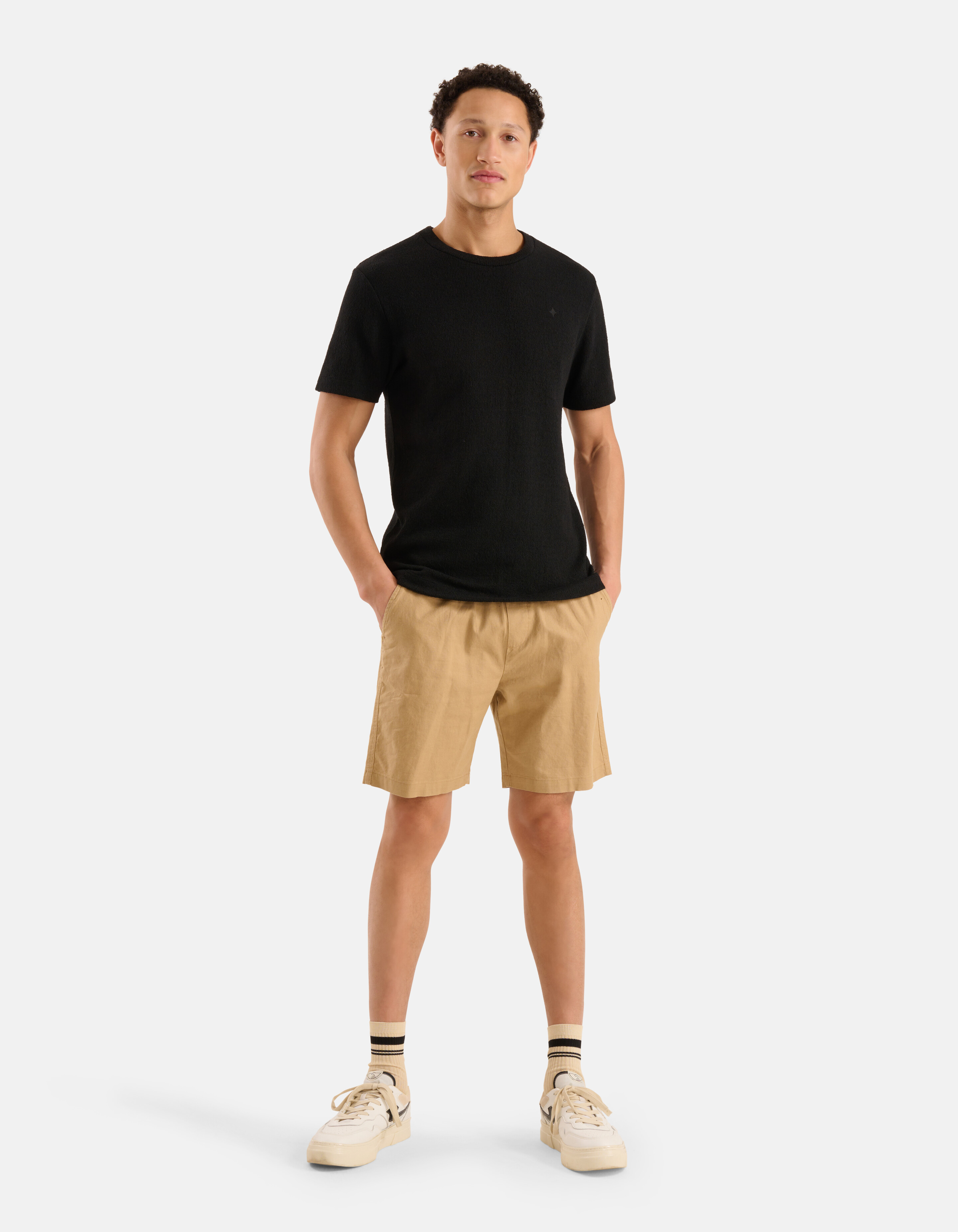 Boucle T-shirt Zwart SHOEBY MEN