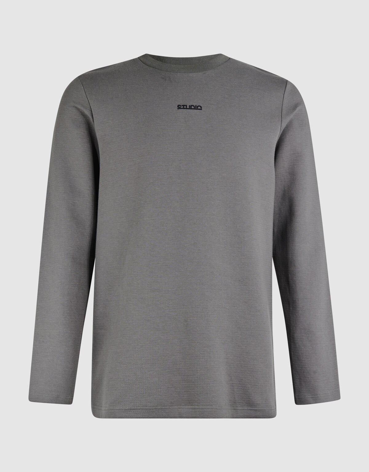 Studio Structuur T-shirt Donkergroen SHOEBY MEN