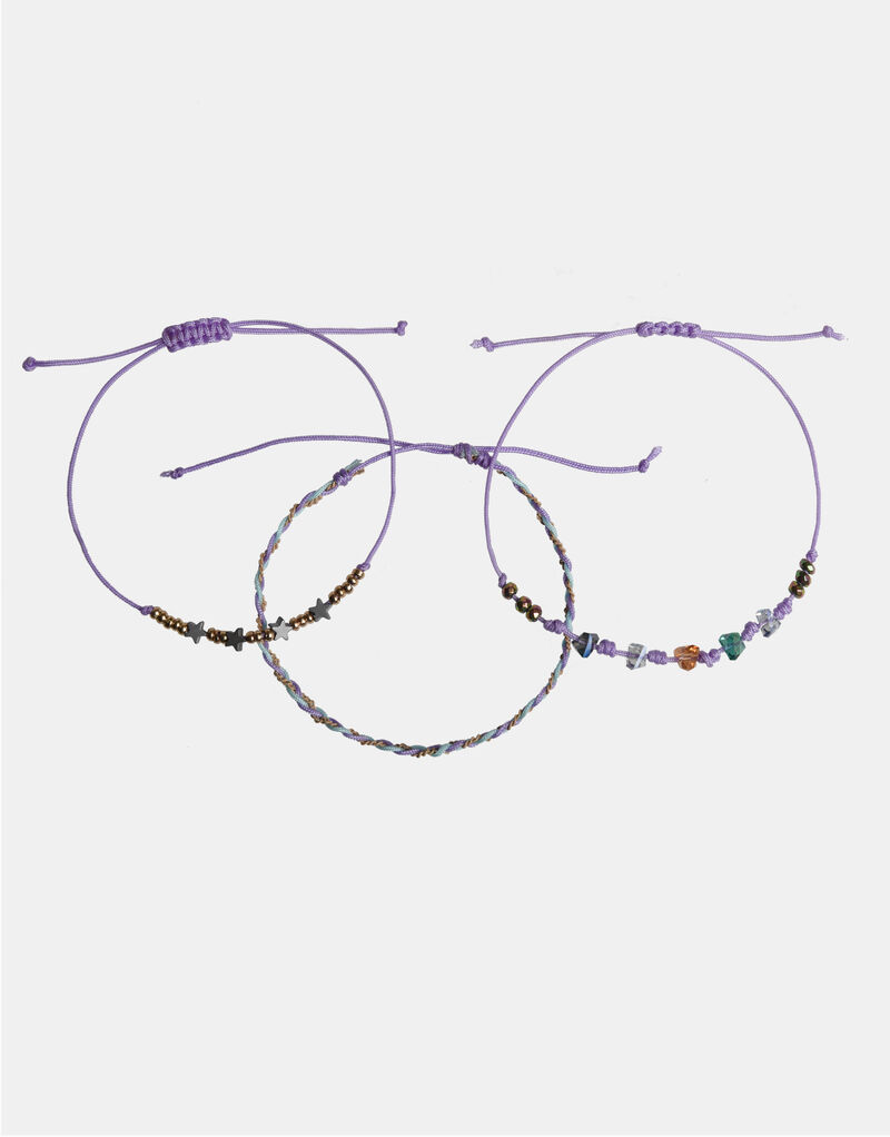 Armbanden Set Lila