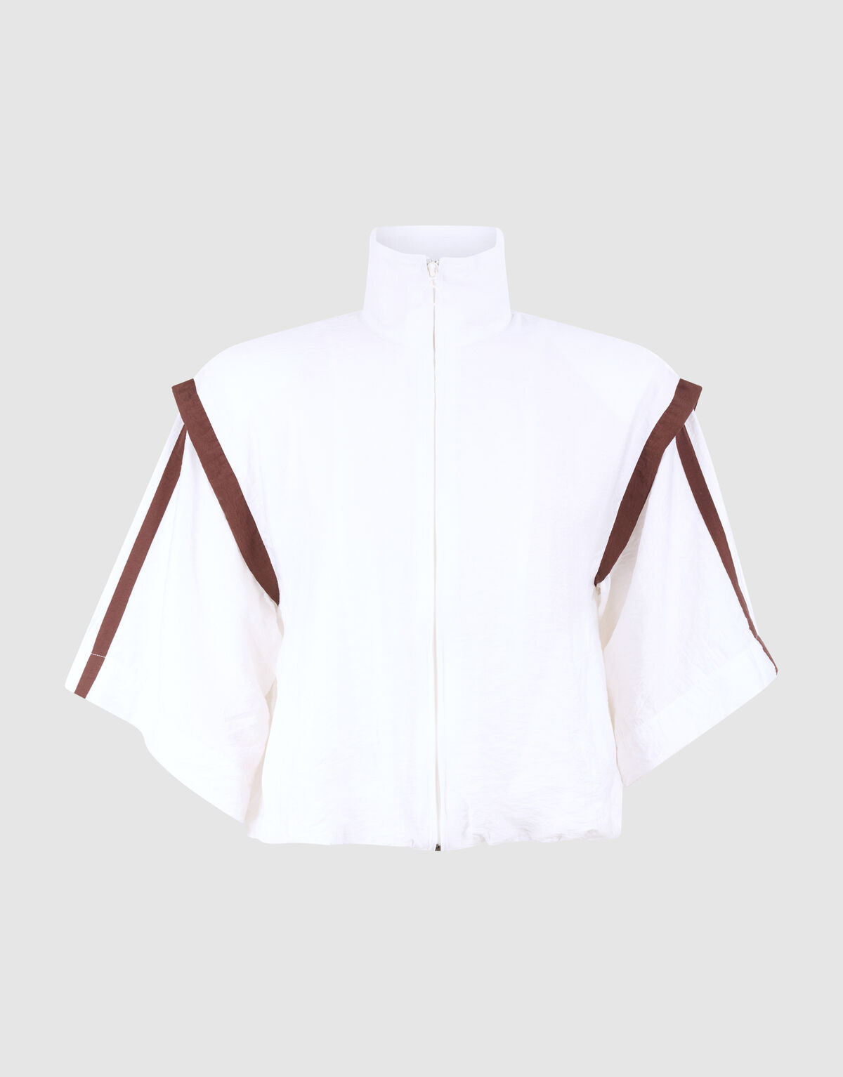 Sporty Tracksuit Blouse Gebroken Wit SHOEBY WOMEN