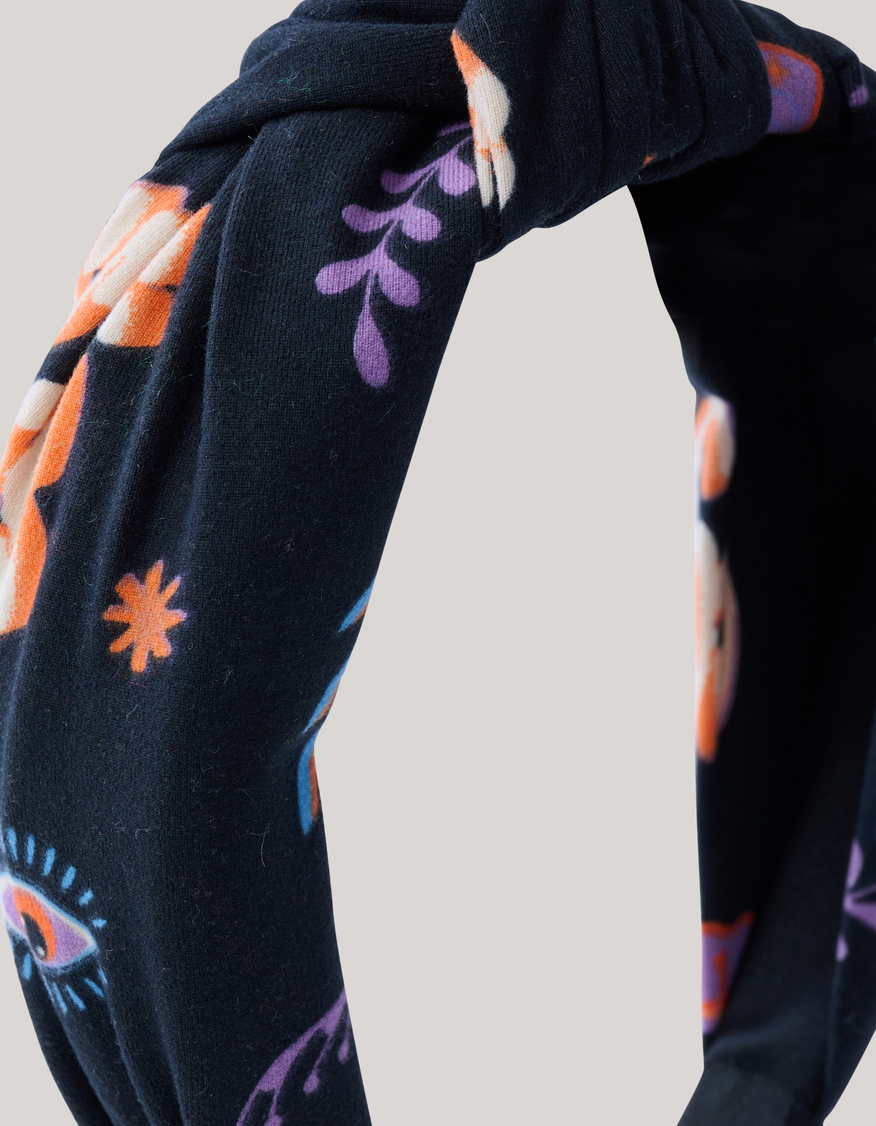 Printed Haarband Zwart SHOEBY ACCESSOIRES