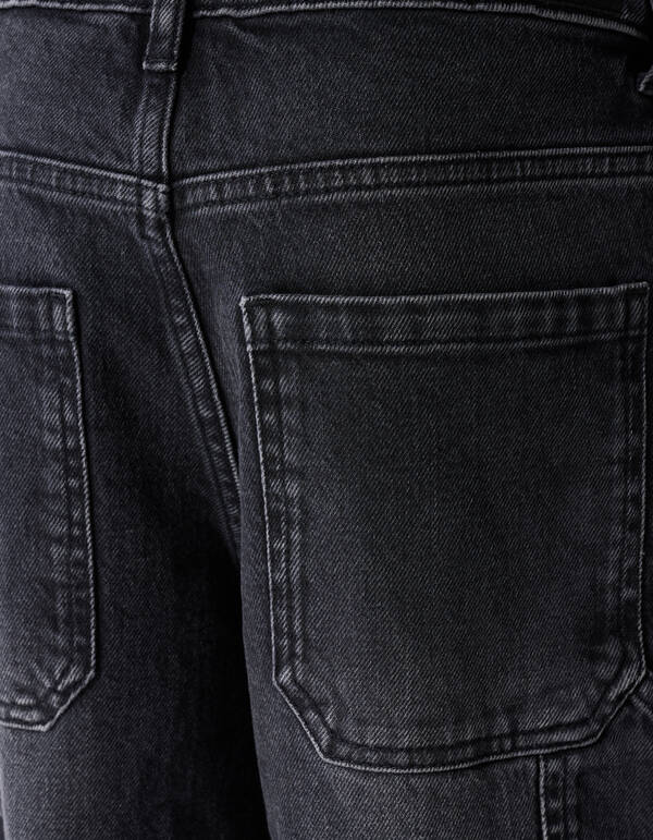 Ultra Baggy Fit Carpenter Jeans Donkergrijs SHOEBY BOYS