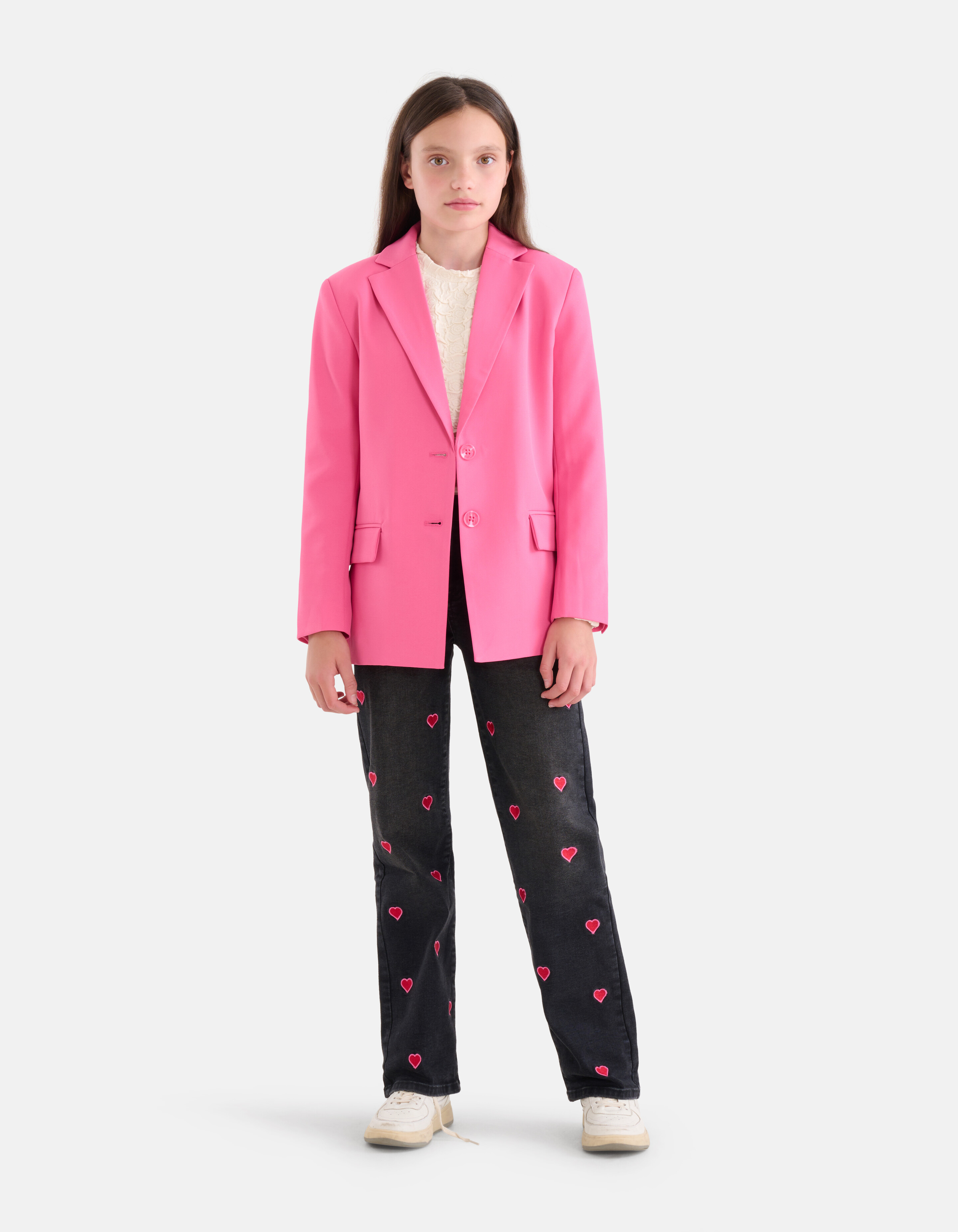 Basis Blazer Roze SHOEBY GIRLS
